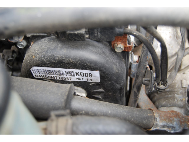 Kia Picanto 1, 1 04-08 r двигатель bez навесного оборудования 70tys