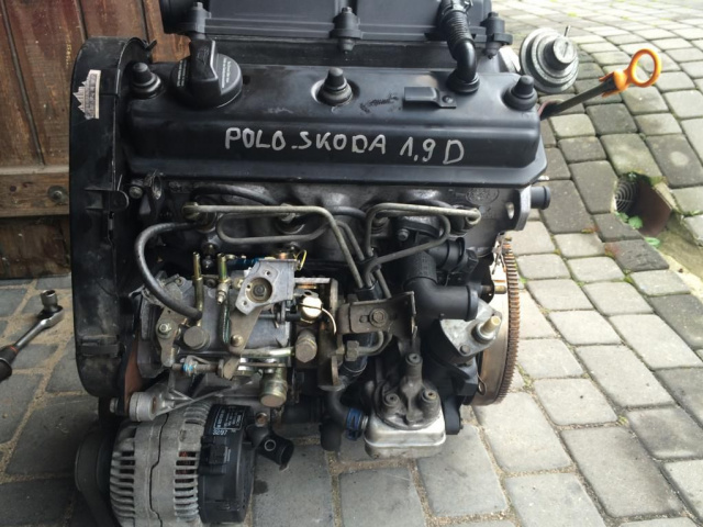 Двигатель в сборе SKODA FELICIA VW CADDY POLO 1.9 D