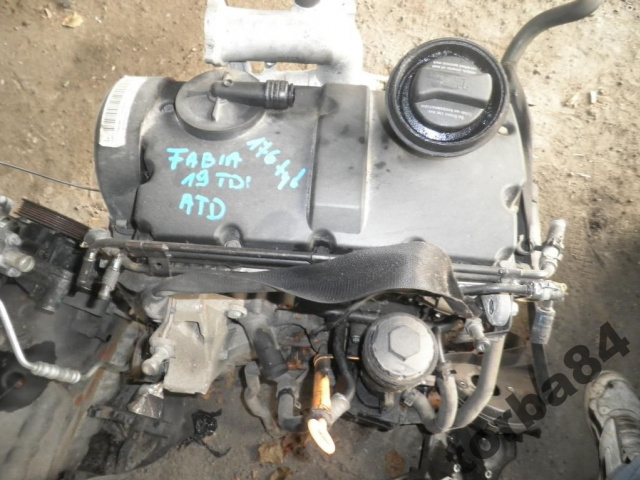 Двигатель SKODA FABIA 1.9 TDI 101 л. с. ATD