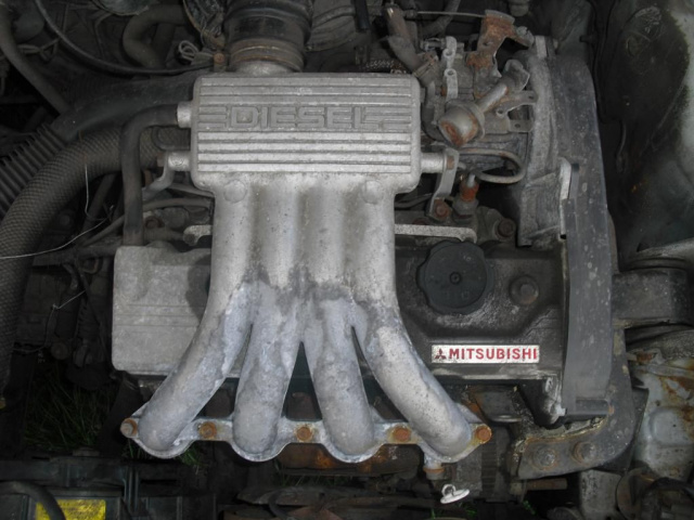 Двигатель голый Mitsubishi Lancer 1.8 TD 88-92r.