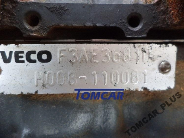 Двигатель Iveco Stralis Cursor 10 06-11 F3AE3681D