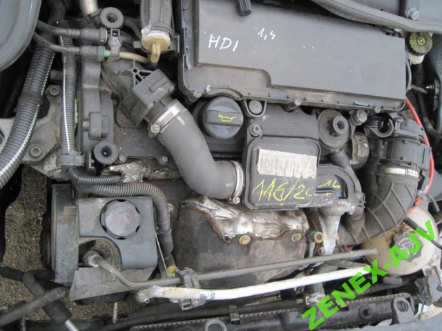 Двигатель без навесного оборудования PEUGEOT 206 1.4 HDI 50kW r.02