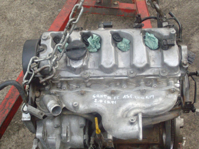 Hyundai Santa Fe 2.0 CRDI двигатель 01-06