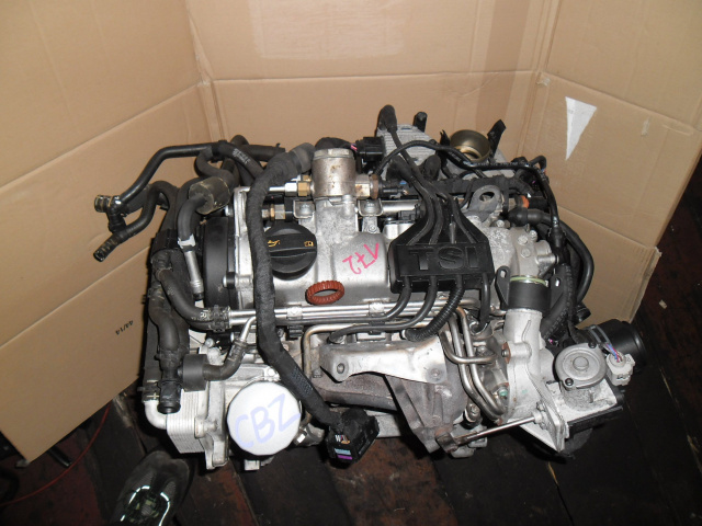 Двигатель CBZ 1.2 TSI в сборе VW GOLF VI JETTA гаранти FV