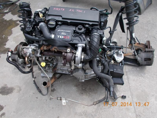 FORD FIESTA MK6 FUSION двигатель 1.4 TDCI F6JB