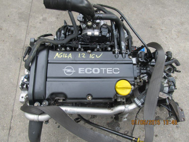 OPEL AGILA CORSA двигатель 1.2 16V Z12XE