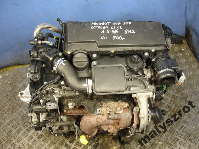 CITROEN C2 C3 PEUGEOT 207 307 1.4 HDI двигатель 8HZ