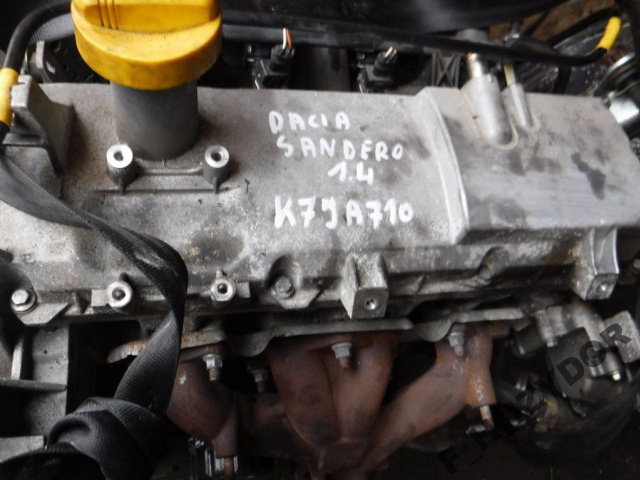 Двигатель DACIA SANDERO I 1.4 MPI K7J