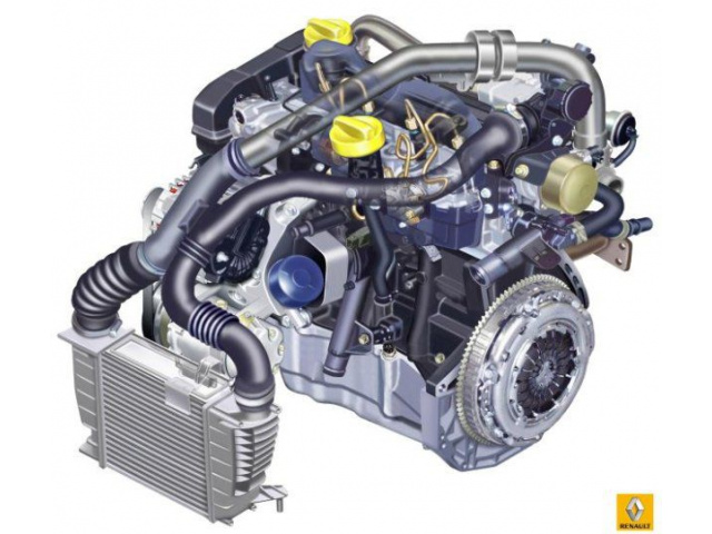 Renault clio kangoo 1.5dci 120000km Delphi двигатель в сборе