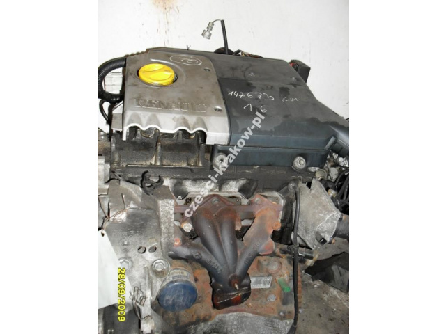 70. двигатель RENAULT CLIO II MEGANE KANGOO - 1.6 8V
