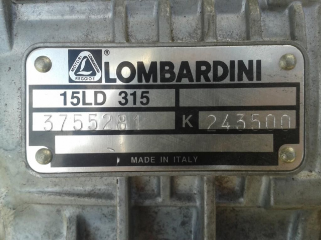 Двигатель LOMBARDINI 15LD 315