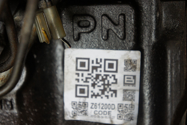 Номер двигателя и фотография площадки MAZDA PN