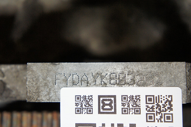 Номер двигателя и фотография площадки FORD FYDA
