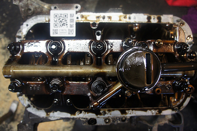 Фотография блока двигателя без поддона (коленвала) HONDA D16Z6