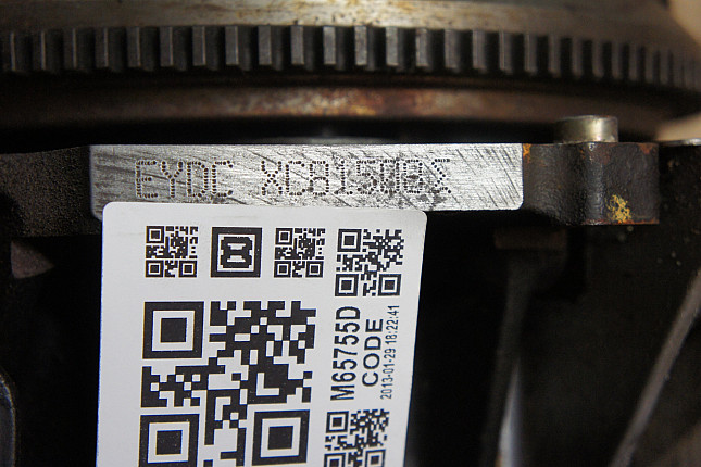 Номер двигателя и фотография площадки FORD EYDC