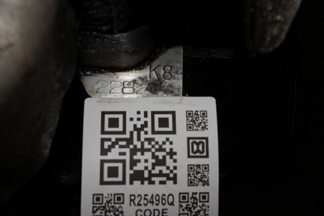 Номер двигателя и фотография площадки MAZDA K819 
