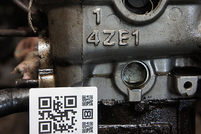 Номер двигателя и фотография площадки ISUZU 4ZE1