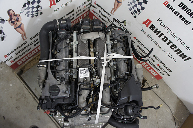 Фотография контрактного двигателя сверху Mercedes OM 628.960