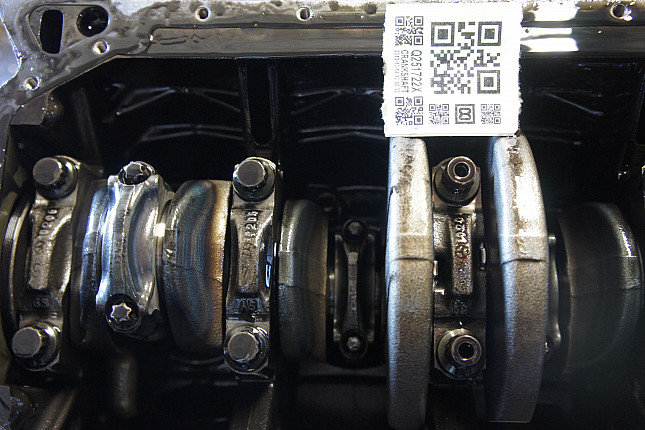 Фотография блока двигателя без поддона (коленвала) MERCEDES-BENZ OM 611.981