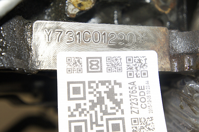 Номер двигателя и фотография площадки Mitsubishi 6G72 (SOHC 12V)