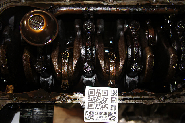 Фотография блока двигателя без поддона (коленвала) OPEL X 16 XEL