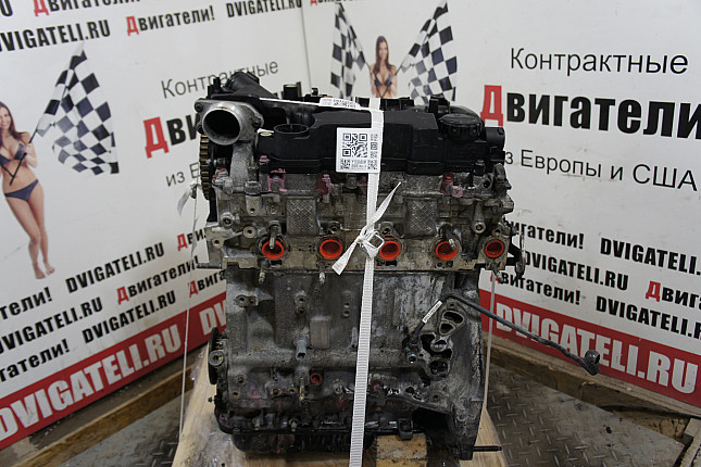 Двигатель вид с боку Citroen 9HX (DV6ATED4)