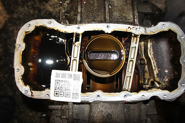 Фотография блока двигателя без поддона (коленвала) FORD MHA