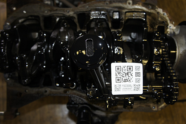 Фотография блока двигателя без поддона (коленвала) Nissan K9K