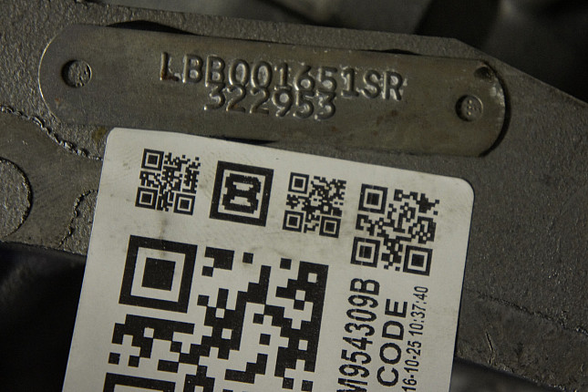 Номер двигателя и фотография площадки Rover 25 K4F