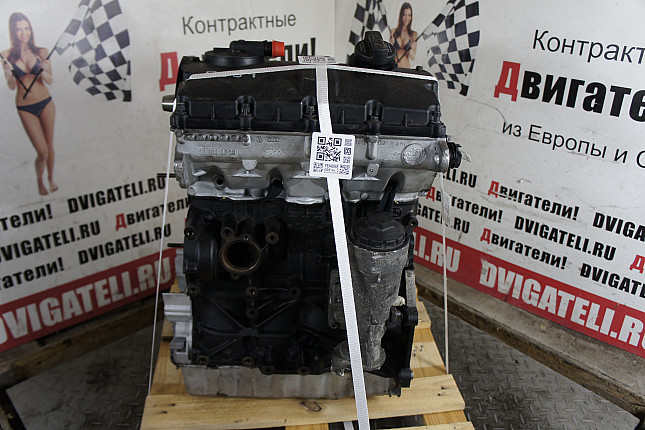 Двигатель вид с боку VW BLS