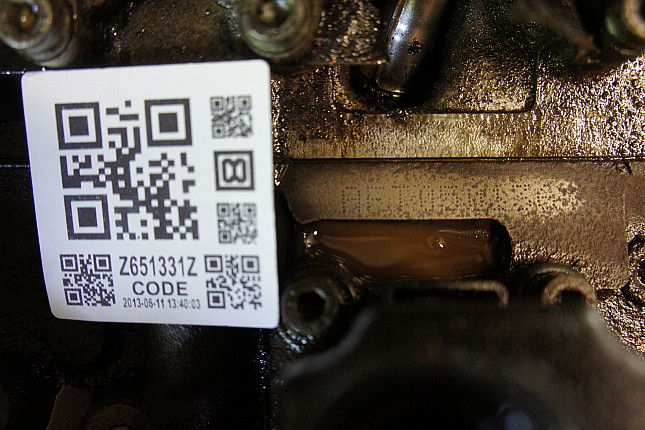 Номер двигателя и фотография площадки VW AFT