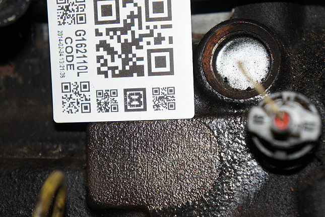 Номер двигателя и фотография площадки RENAULT K4M 761