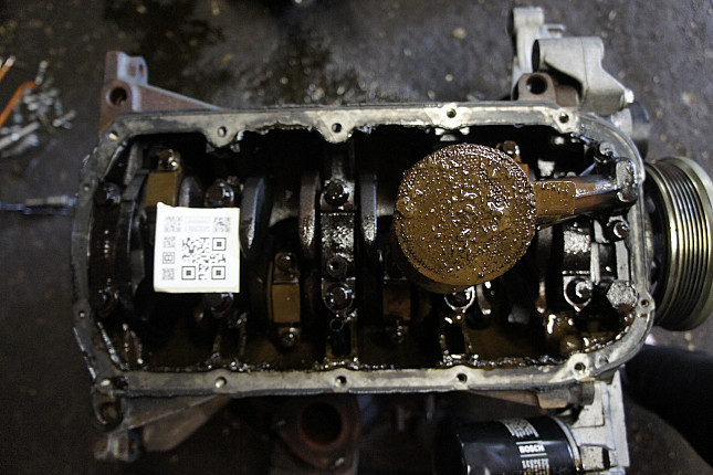 Фотография блока двигателя без поддона (коленвала) FIAT 182 A2.000