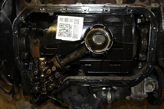 Фотография блока двигателя без поддона (коленвала) Audi RN