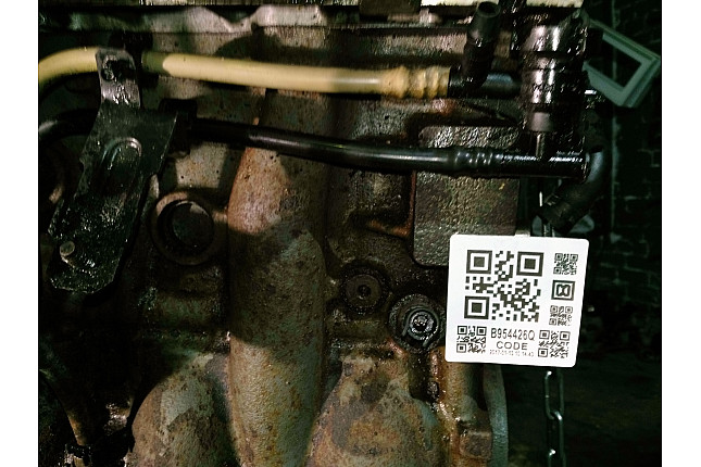 Номер двигателя и фотография площадки Fiat F1AE0481C