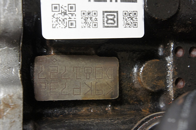 Номер двигателя и фотография площадки Renault K9K 734