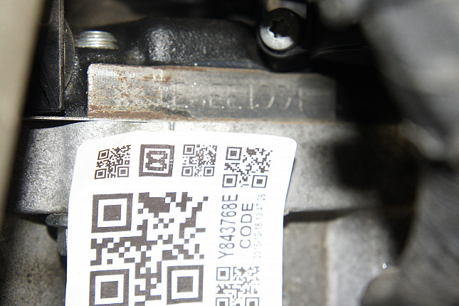 Номер двигателя и фотография площадки VW CCTA