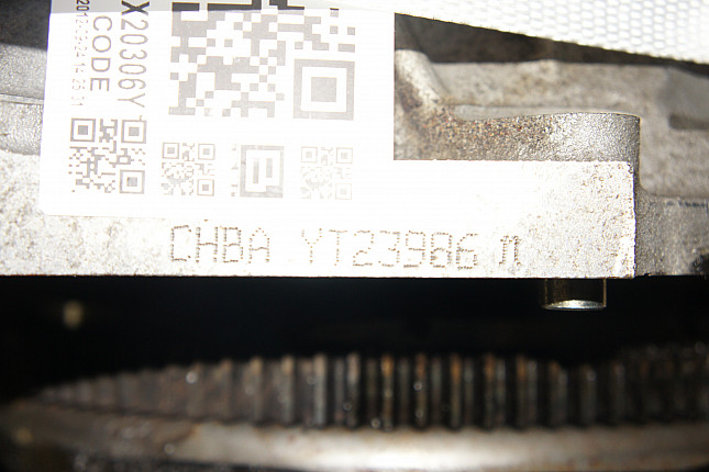 Номер двигателя и фотография площадки FORD CHBA