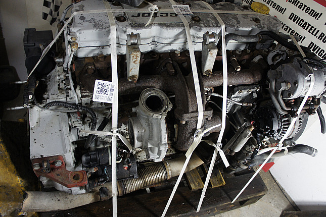 Двигатель вид с боку Iveco F4AE0681D