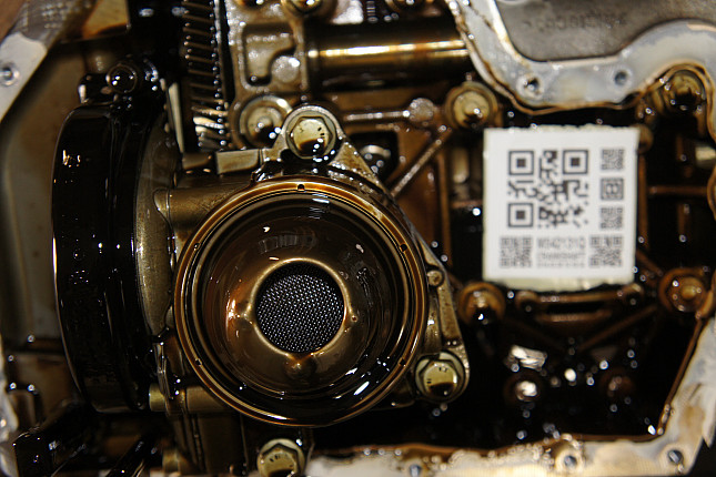 Фотография блока двигателя без поддона (коленвала) SKODA BME