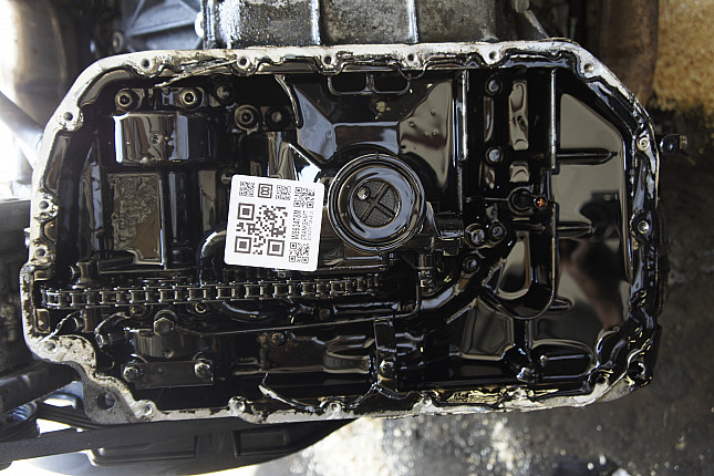 Фотография блока двигателя без поддона (коленвала) Audi AYM