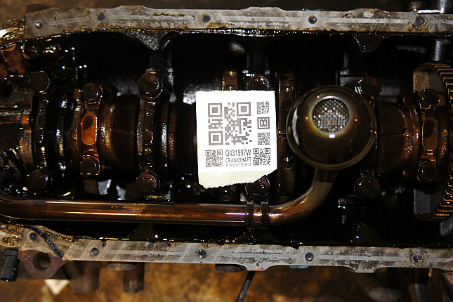 Фотография блока двигателя без поддона (коленвала) CHEVROLET F14D3