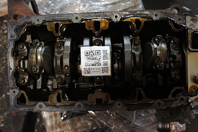 Фотография блока двигателя без поддона (коленвала) OPEL Z 16 XER