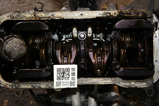 Фотография блока двигателя без поддона (коленвала) NISSAN QG16DE
