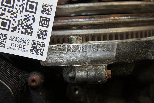 Номер двигателя и фотография площадки Ford F6JA