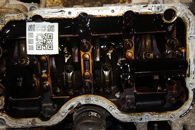 Фотография блока двигателя без поддона (коленвала) MAZDA Z6