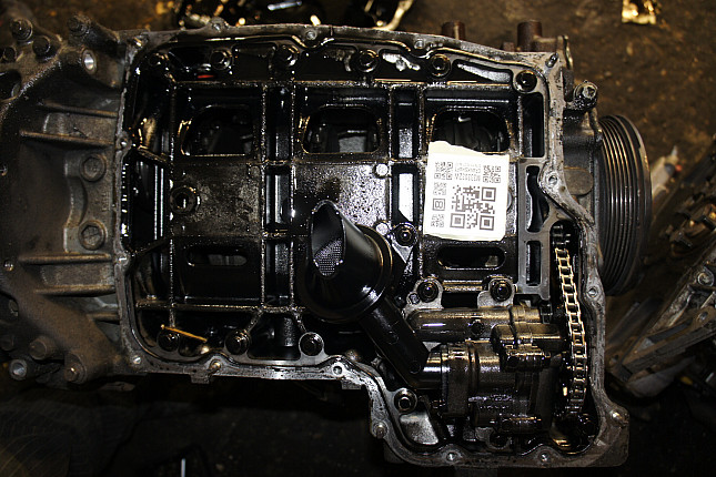 Фотография блока двигателя без поддона (коленвала) FORD FMBA