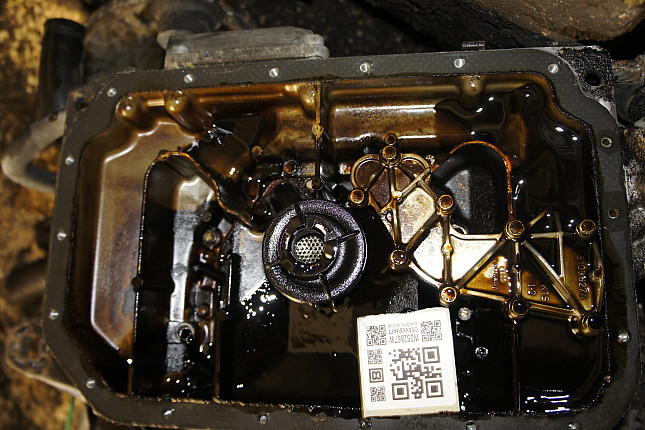 Фотография блока двигателя без поддона (коленвала) AUDI AAH
