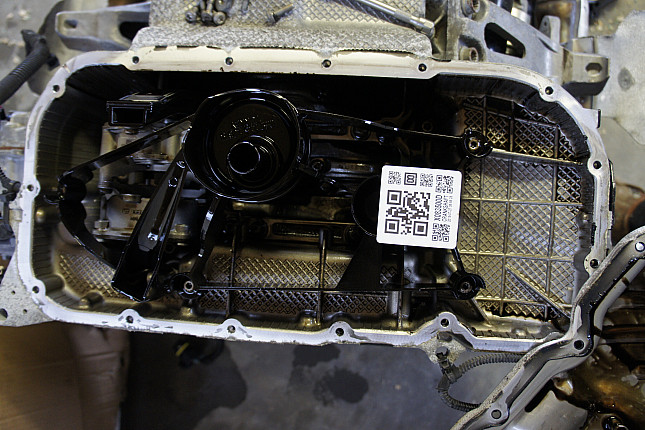 Фотография блока двигателя без поддона (коленвала) Audi CDU