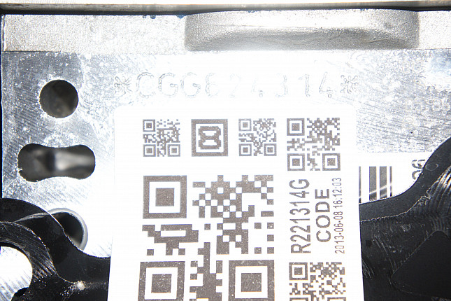 Номер двигателя и фотография площадки SKODA CGG
